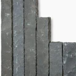 Seltra Natursteine Palisaden SANOKU® Basalt Anthrazit-schwarz